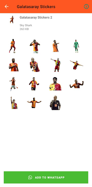 Galatasaray Stickers Screenshot 2