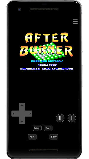 After Burner II PCE Screenshot 0