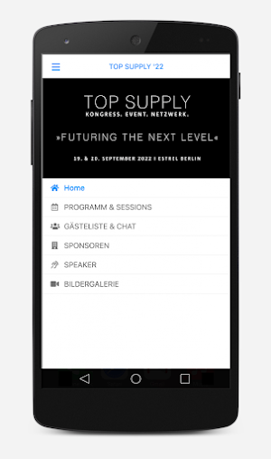 TOP SUPPLY 22 - The event app Screenshot 1