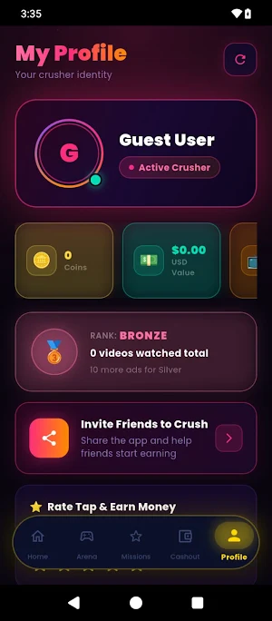 Tap & Earn Money Screenshot 3