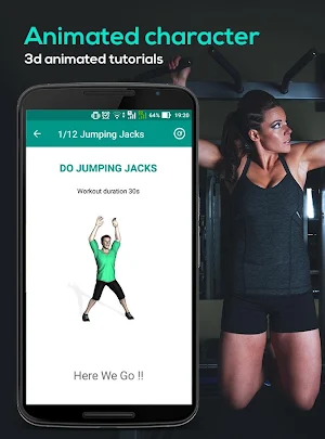7 Minutes Daily Weight Loss Home Workouts : FitMe Screenshot 1