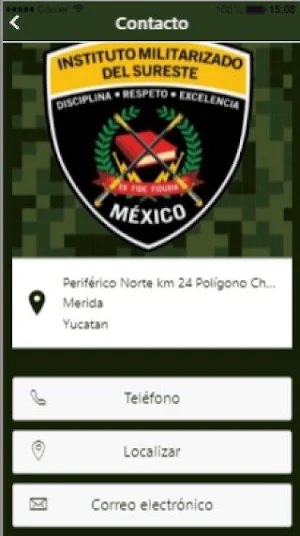 Instituto Militarizado Sureste Screenshot 2