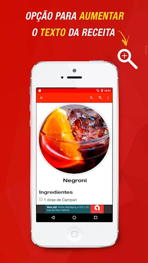 Receitas de Coquetéis Screenshot 2