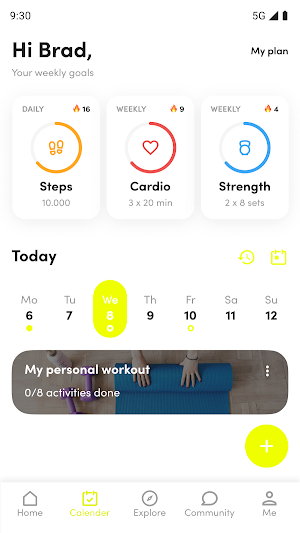 MomentumGym Screenshot 0