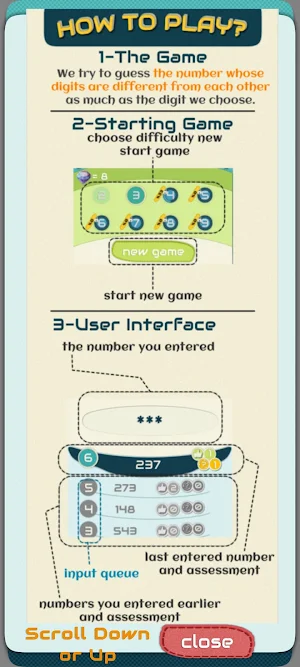 Crack the Code-MasterMind Game Screenshot 2