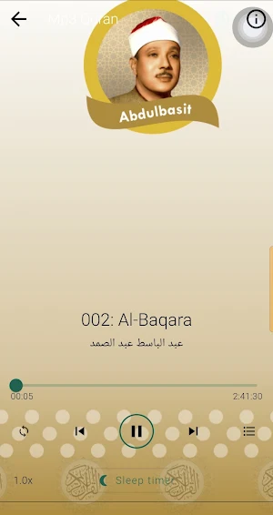 Abdul Basit Quran Mp3 Screenshot 1