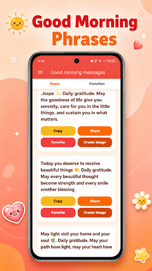 Good Morning Messages Screenshot 3