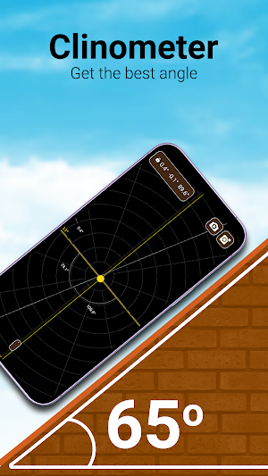 Clinometer & Distance Calc Screenshot 0