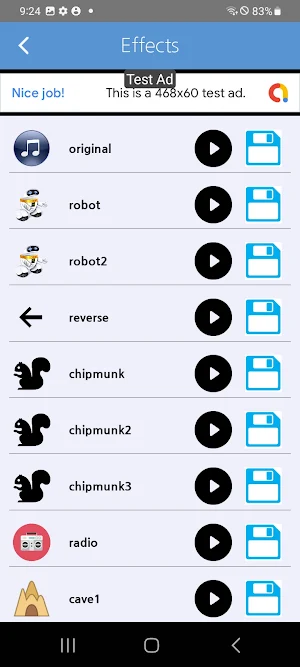 voice changer Screenshot 2