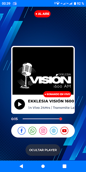 Ekklesia Vision 1600 AM Screenshot 3
