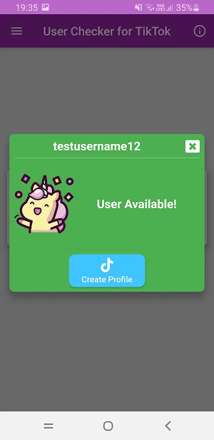 User Checker for TikTok Screenshot 3