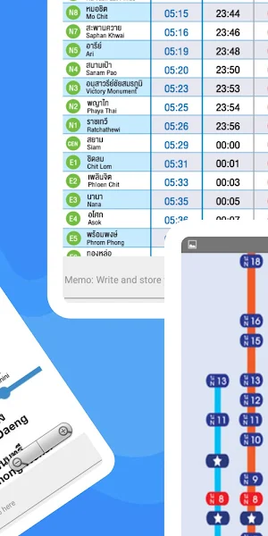 Bangkok MRT BTS Sky Train Offline Screenshot 3