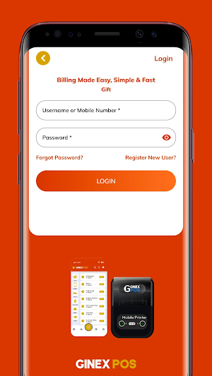 Ginex Mart Billing POS Screenshot 3