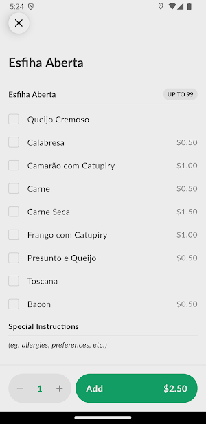 Brazilian Grill & Bakery Screenshot 3