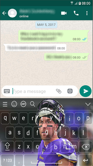 Adam Thielen Vikings Keyboard NFL 2020 For Lovers Screenshot 0