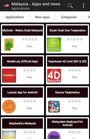 Malaysian apps and games Screenshot 0