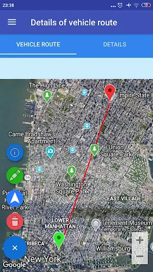GPS Vehicle Tracker Screenshot 2