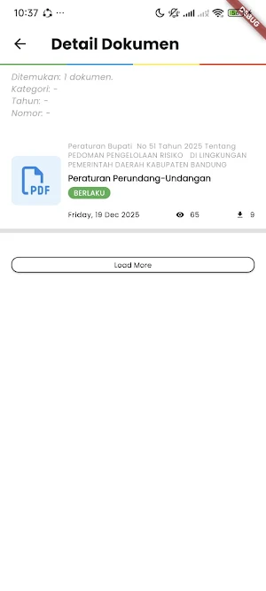 JDIH Kabupaten Bandung Screenshot 3