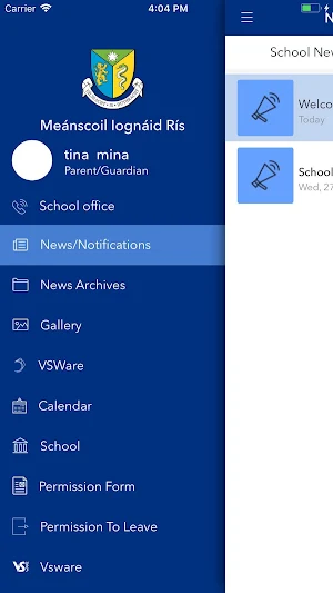 Meánscoil Iognáid Rís Screenshot 0