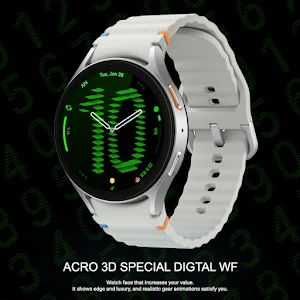 ACRO 3D Special Digital Watch Screenshot 1