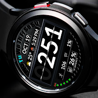 NTV520 - Digital watch face