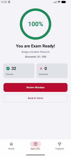 Norway Citizenship Test Screenshot 2