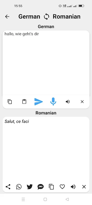 German To Romanian Translator Screenshot 1