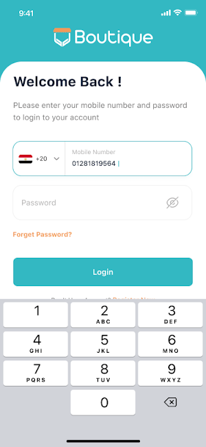 Boutique Seller Center Screenshot 0