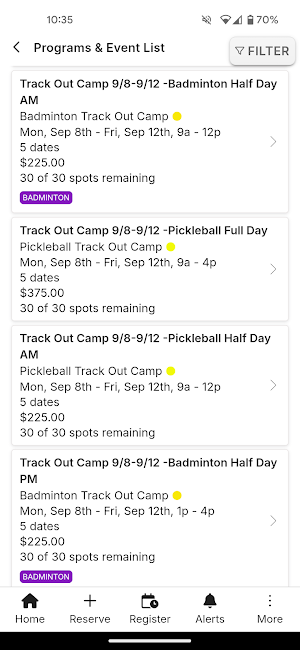 Peak Sports Mobile Screenshot 2