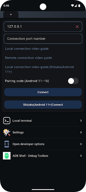 ShellX - Local ADB Shell Pro Screenshot 0
