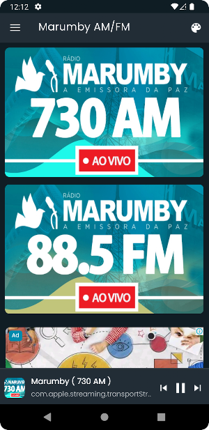 Rádio Marumby (AM - FM) Screenshot 1