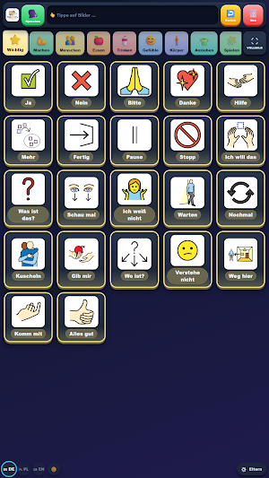Moj Glosik — AAC communication Screenshot 2