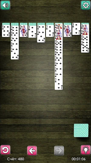 Spider Solitaire: Soviet Cards Screenshot 0