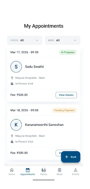 Mayura Hospitals Screenshot 2