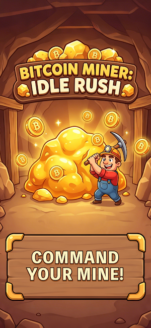 Bitcoin Miner Idle Rush Screenshot 0