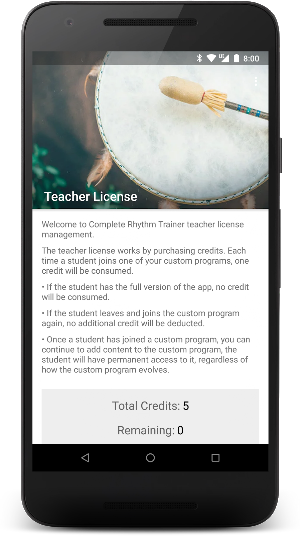 Teacher License for Complete Rhythm Trainer Screenshot 0