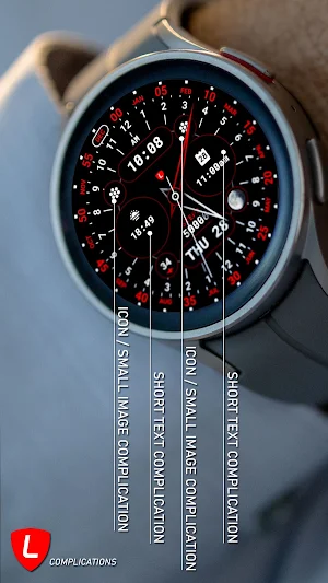 24 Hour Watch Face 082 Screenshot 1