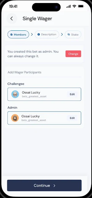 Wagerme Screenshot 3