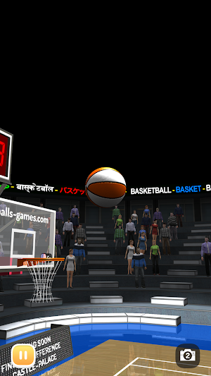Basketball 3D Shooting Contest, real free shootout Screenshot 2