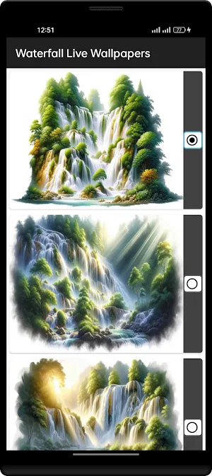 Waterfall Live Wallpapers Screenshot 0