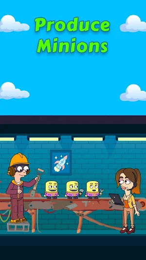 Idle Rocket Tycoon: Space Factory Screenshot 1