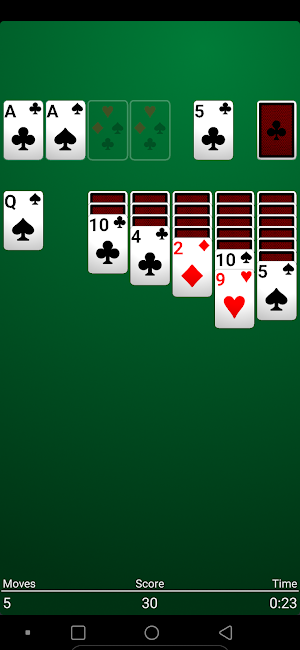 솔리테어 : Solitare X Screenshot 0