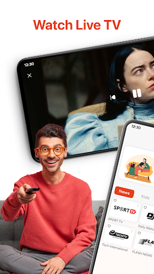 Live TV: Movies Tv and Shows Screenshot 0