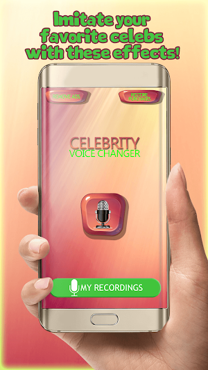 Celebrity Voice Changer Screenshot 0