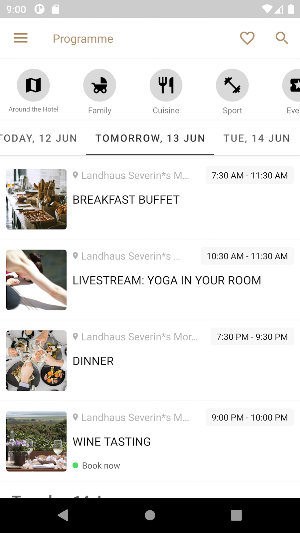 Severin*s Resort & Spa Screenshot 2