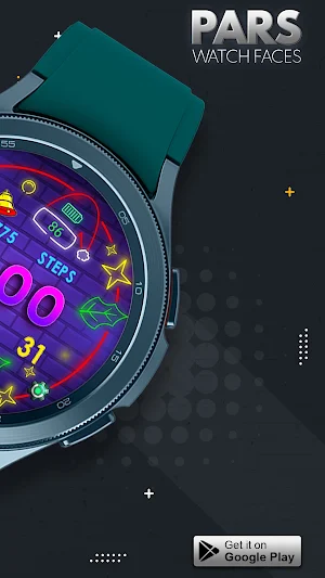 Pars Christmas Watch Face Screenshot 2