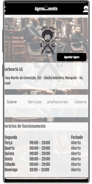 Barbearia LG Screenshot 2