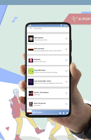 Kpop Radios Screenshot 2