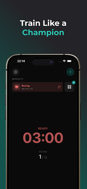 Boxing Timer - Round Trainer Screenshot 0