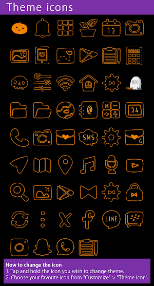 Ghostly Halloween Theme +HOME Screenshot 3